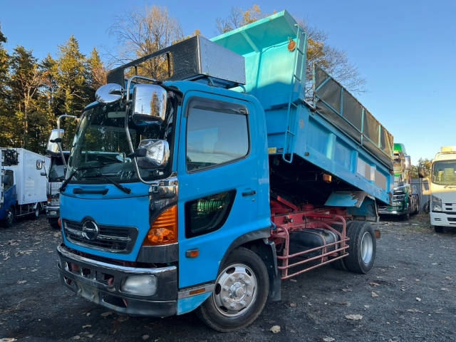 HINO Ranger Dump KL-FJ1JDEA 2004 221,093km