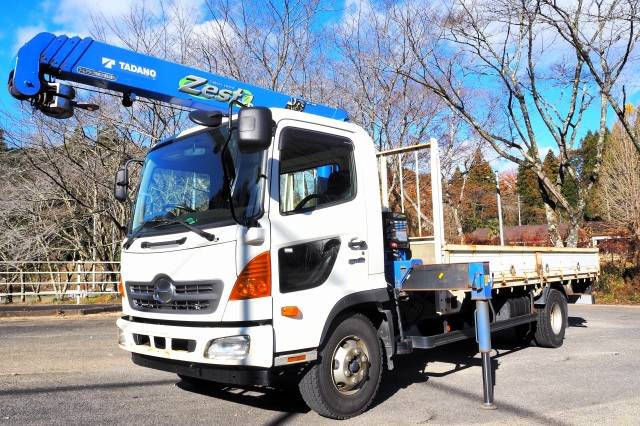 HINO Ranger Truck (With 4 Steps Of Cranes) TKG-FC9JKAP 2016 58,883km