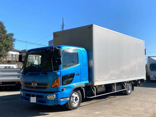 HINO Ranger Aluminum Van TKG-FD9JLAA 2015 273,310km