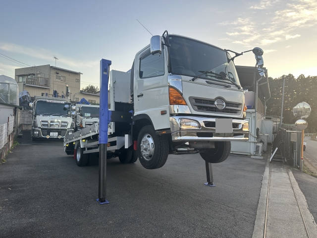 HINO Ranger Self Loader (With 3 Steps Of Cranes) BDG-FJ7JKWA 2008 250,162km