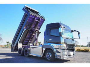 MITSUBISHI FUSO Super Great Deep Dump QKG-FV50VX 2015 587,881km_1