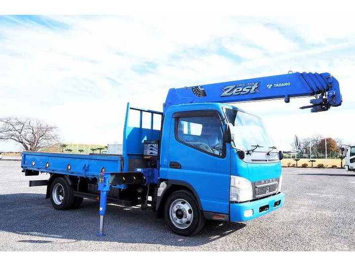 MITSUBISHI FUSO Canter Truck (With 5 Steps Of Cranes) PDG-FE83DY 2009 172,812km