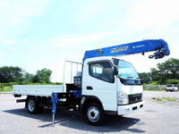 MITSUBISHI FUSO Canter Truck (With 5 Steps Of Cranes) PDG-FE83DY 2009 173,000km_3