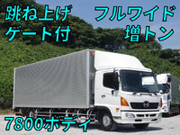 HINO Ranger Aluminum Van LKG-FE7JPAG (KAI) 2011 807,000km_1