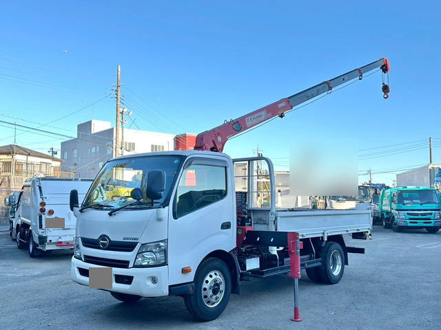 HINO Dutro Truck (With 4 Steps Of Cranes) TKG-XZU710M 2016 134,381km