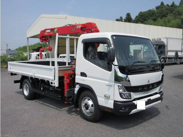 MITSUBISHI FUSO Canter Truck (With 4 Steps Of Cranes) 2PG-FEB80 2024 1,000km