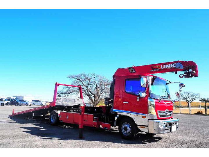 HINO Ranger Safety Loader (With 5 Steps Of Cranes) TKG-GD7JLAG 2017 82,168km