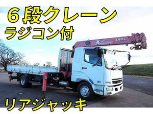 MITSUBISHI FUSO Fighter Truck (With 6 Steps Of Cranes) PDG-FK61F 2007 129,514km_1