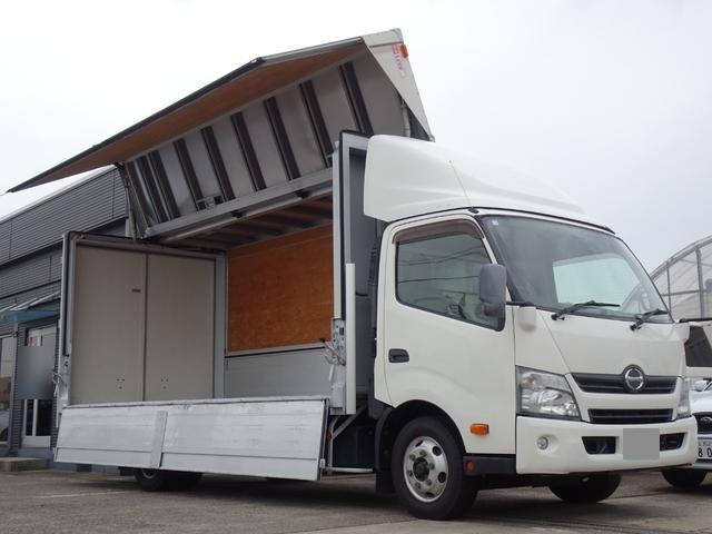 HINO Dutro Aluminum Wing TKG-XZU720M 2014 93,000km