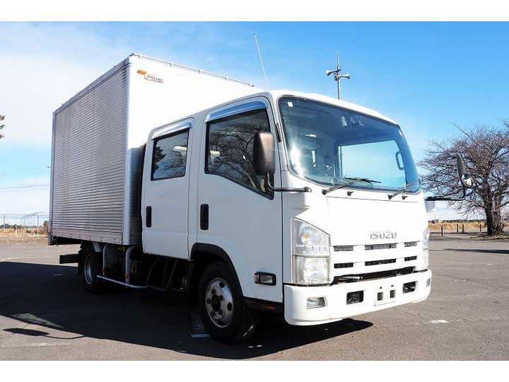 ISUZU Elf Aluminum Van TKG-NPR85AN 2013 98,345km