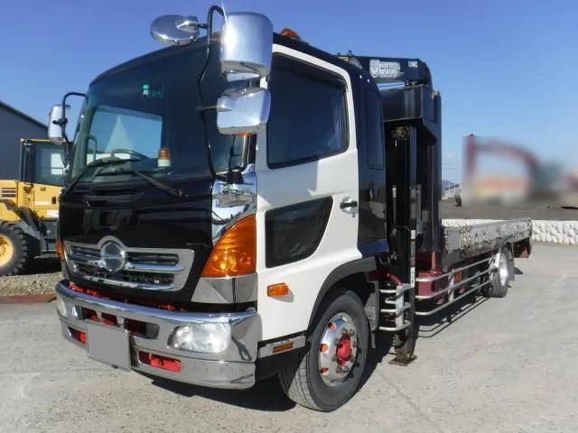 HINO Ranger Self Loader (With 4 Steps Of Cranes) QKG-FE7JLAA 2013 576,783km