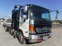 HINO Ranger Self Loader (With 4 Steps Of Cranes) QKG-FE7JLAA 2013 576,783km_3