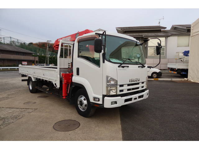 ISUZU Forward Truck (With 4 Steps Of Cranes) PKG-FRR90S2 2010 96,123km