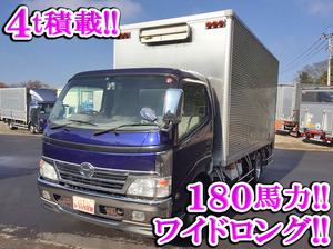 HINO Dutro Aluminum Van BDG-XZU414M 2009 218,770km_1