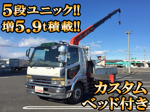 MITSUBISHI FUSO Fighter Truck (With 5 Steps Of Unic Cranes) KC-FK629HZ 1998 308,133km