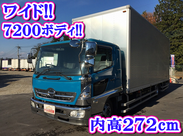 HINO Ranger Aluminum Van ADG-FD7JPWA 2005 614,184km