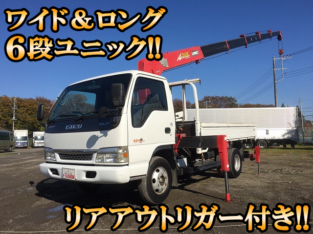 ISUZU Elf Truck (With 6 Steps Of Unic Cranes) KR-NPR72LR 2004 16,777km