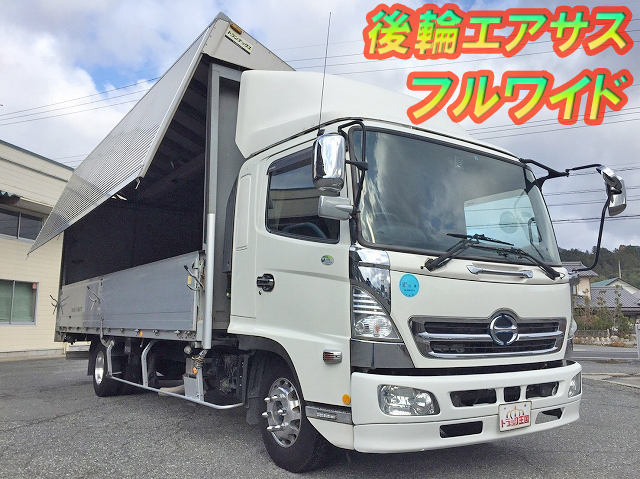 HINO Ranger Aluminum Wing BDG-FD8JLWG 2009 294,193km