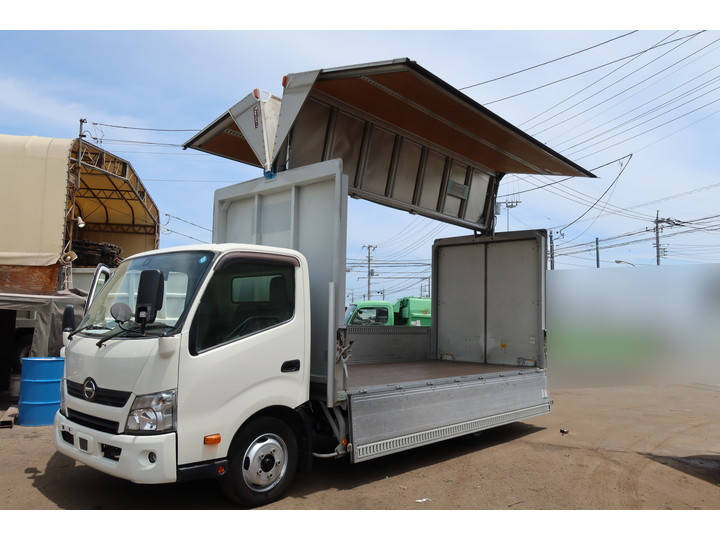 HINO Dutro Aluminum Wing TKG-XZU710M 2017 266,613km