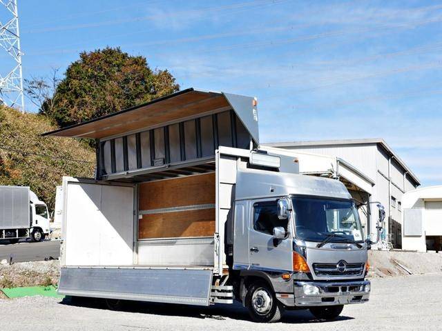 HINO Ranger Aluminum Wing QKG-FE7JLAA 2017 728,000km