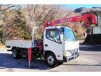 HINO Dutro Truck (With 4 Steps Of Cranes) TKG-XZU650M 2015 46,461km_1