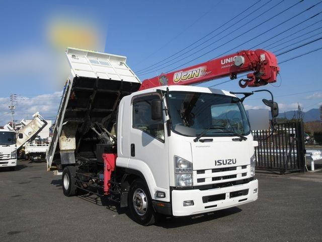 ISUZU Forward Dump (With Crane) SKG-FSR90S2 2013 162,000km