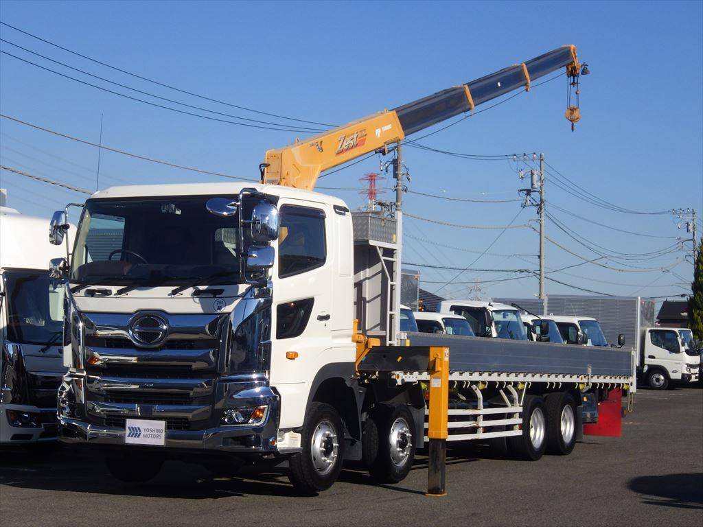 HINO Profia Truck (With 4 Steps Of Cranes) 2DG-FW1EHG 2021 93,000km