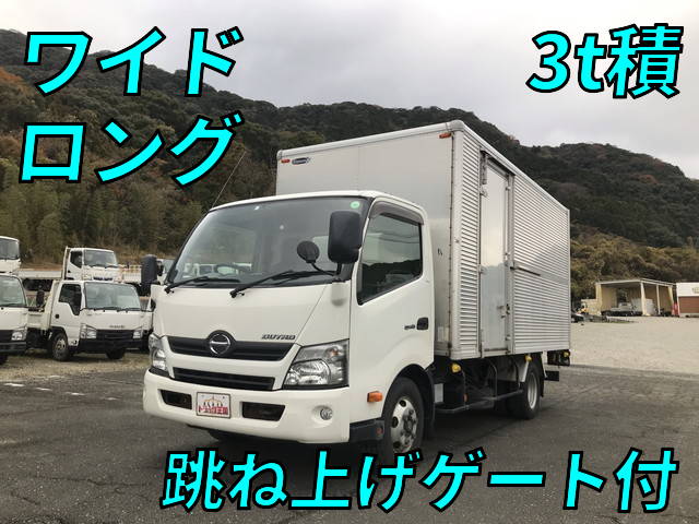 HINO Dutro Aluminum Van TKG-XZU710M 2015 326,520km