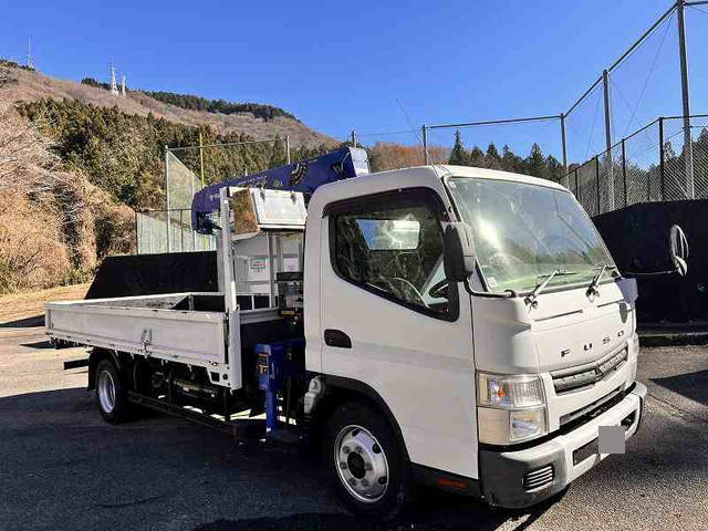 MITSUBISHI FUSO Canter Truck (With 4 Steps Of Cranes) TKG-FEB80 2014 8,643km