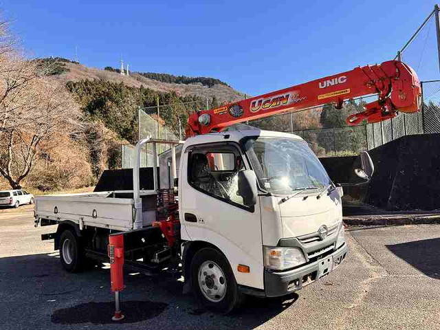 HINO Dutro Truck (With 4 Steps Of Cranes) TKG-XZU650M 2015 60,302km