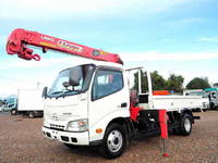 HINO Dutro Truck (With 4 Steps Of Cranes) TKG-XZU650M 2015 61,000km_1