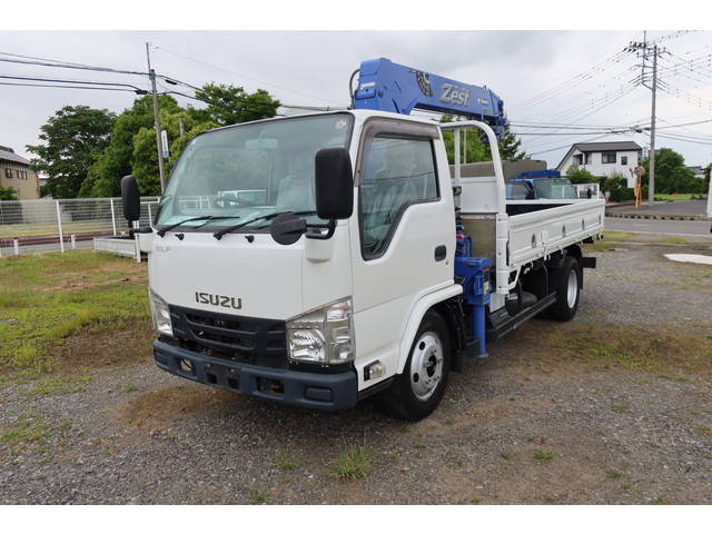 ISUZU Elf Truck (With 4 Steps Of Cranes) TPG-NKR85R 2017 29,686km