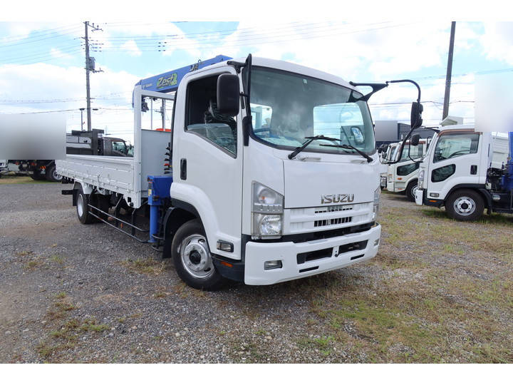 ISUZU Forward Truck (With 4 Steps Of Cranes) TKG-FRR90S1 2014 133,088km