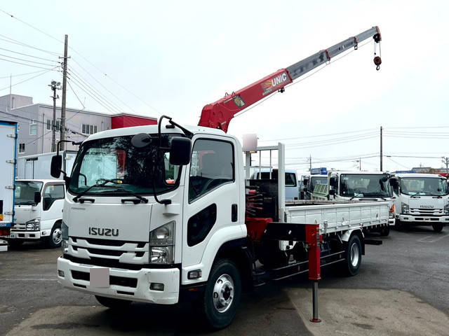 ISUZU Forward Truck (With 4 Steps Of Cranes) TKG-FRR90S1 2017 97,653km