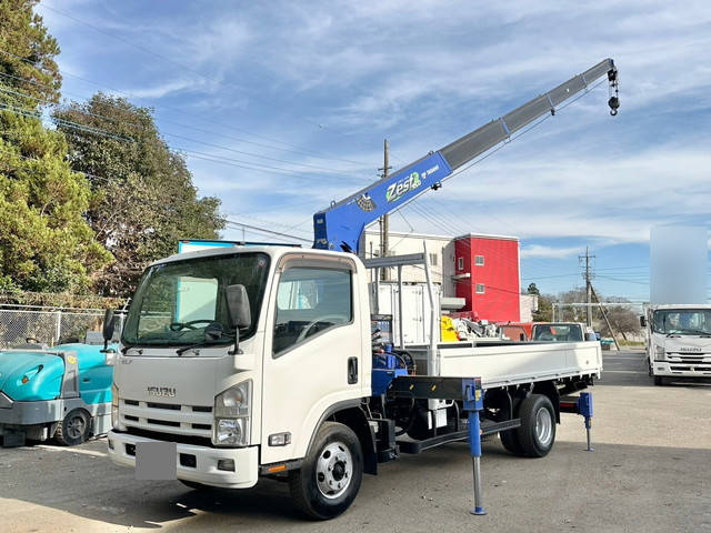 ISUZU Elf Truck (With 5 Steps Of Cranes) TKG-NPR85AR 2014 27,206km