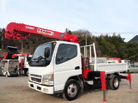 MITSUBISHI FUSO Canter Truck (With 4 Steps Of Cranes) KK-FE73EC 2002 -_1