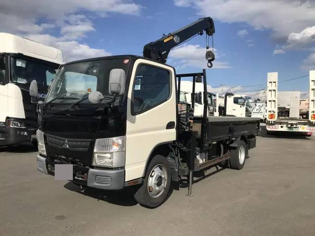 MITSUBISHI FUSO Canter Truck (With 4 Steps Of Cranes) TKG-FEA50 2015 153,327km