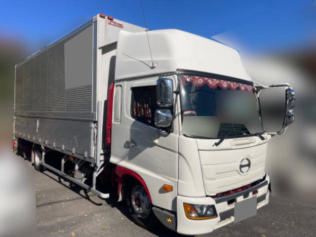 HINO Ranger Aluminum Wing 2PG-FD2ABG 2018 583,608km