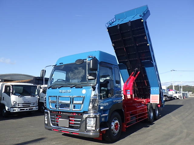 ISUZU Giga Dump QKG-CYZ77AM (KAI) 2013 