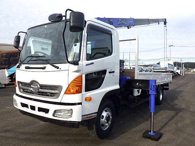 HINO Ranger Truck (With 4 Steps Of Cranes) SKG-FC9JKAP 2012 84,323km