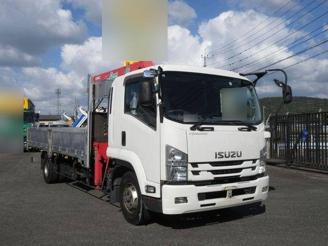 ISUZU Forward Truck (With 4 Steps Of Cranes) TKG-FRR90S2 2015 309,000km