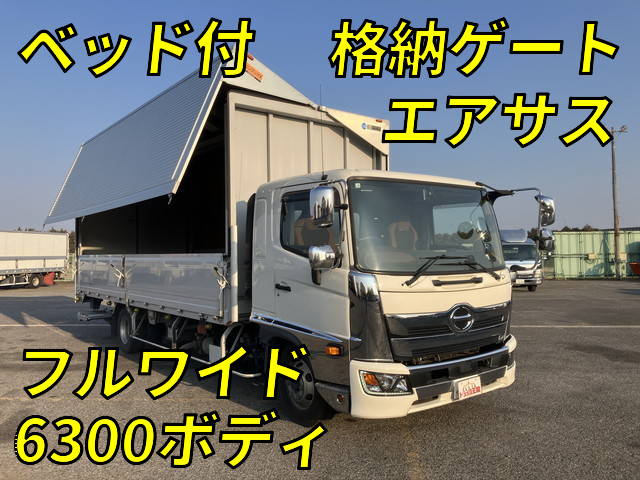 HINO Ranger Aluminum Wing 2PG-FD2ABG 2018 371,273km