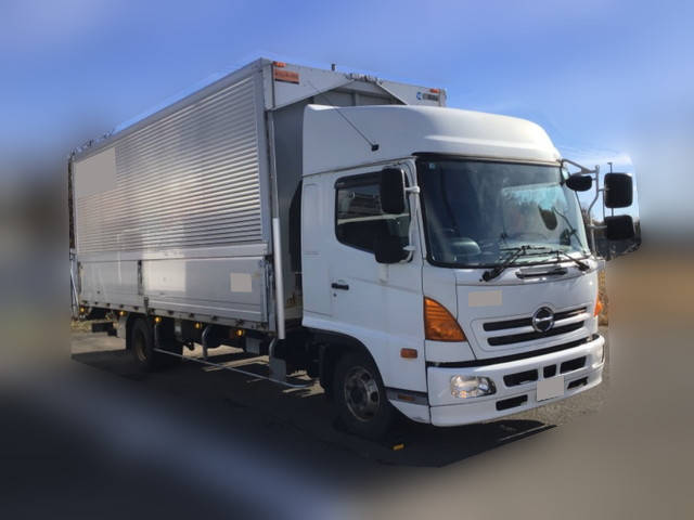 HINO Ranger Aluminum Wing TKG-FD7JLAA 2013 328,327km