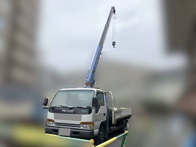 ISUZU Elf Truck (With 3 Steps Of Cranes) KK-NPR72PR 2000 100,838km