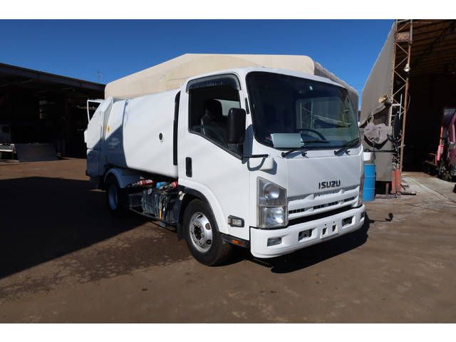 ISUZU Elf Garbage Truck PDG-NPR75N 2009 240,911km