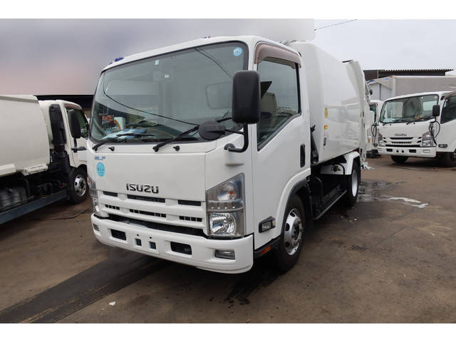 ISUZU Elf Garbage Truck SKG-NPR85YN 2014 196,272km