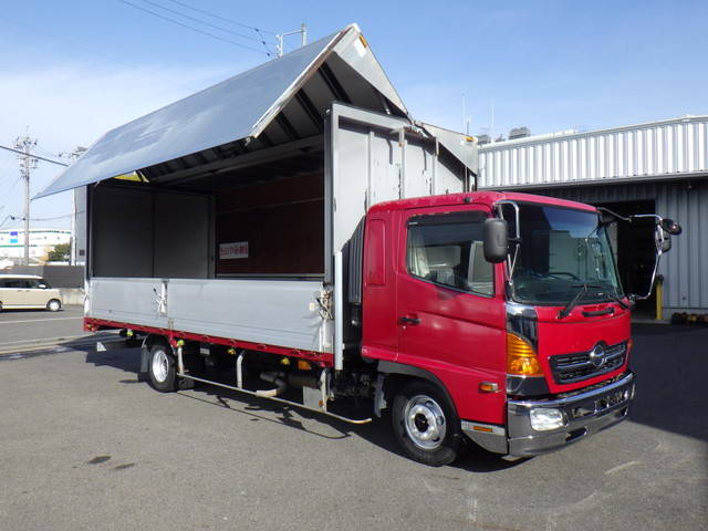 HINO Ranger Aluminum Wing BDG-FD7JLWA 2006 592,000km