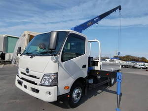 HINO Dutro Truck (With 4 Steps Of Cranes) 2RG-XZU712M 2023 424km_1