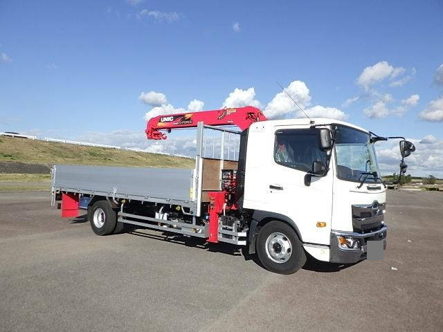 HINO Ranger Truck (With 4 Steps Of Cranes) 2KG-FD2ABG 2024 466km