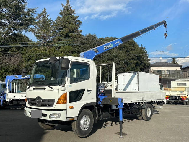 HINO Ranger Truck (With 4 Steps Of Cranes) BKG-FC7JKYA 2011 51,028km